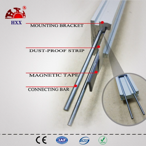 Linear Encoder with DRO Indicate Position Scale TTL Magnetic Scale 1um 1m for Portable Line Boring and Welding Machine/edm/lathe