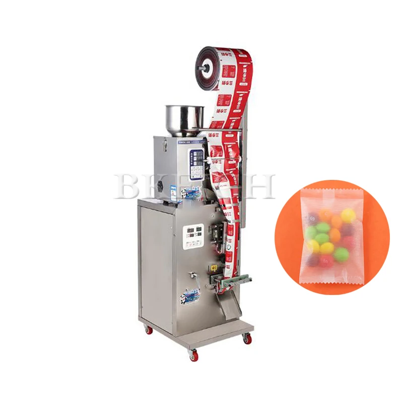 

Small Bag Packaging Machine Nut Potato Chip Banana Chip Particle Filling And Sealing Machine