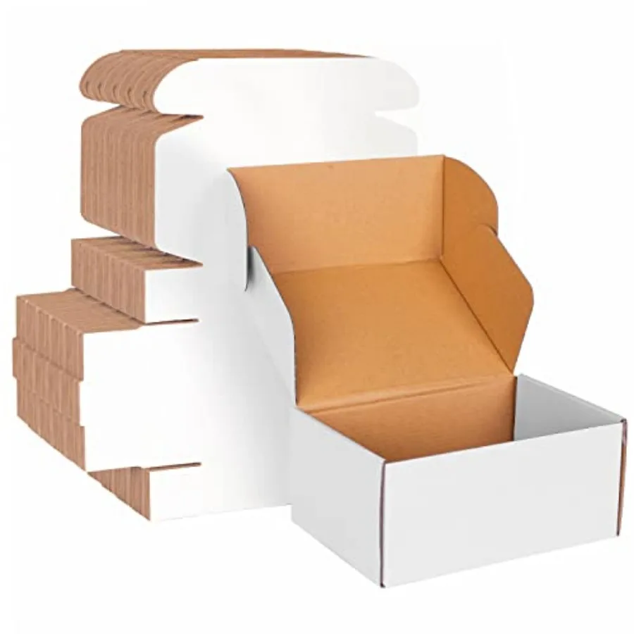 

Cardboard Boes - 0 Pack Shipping Boes for Small Business Mailing, Corrugated Packaging