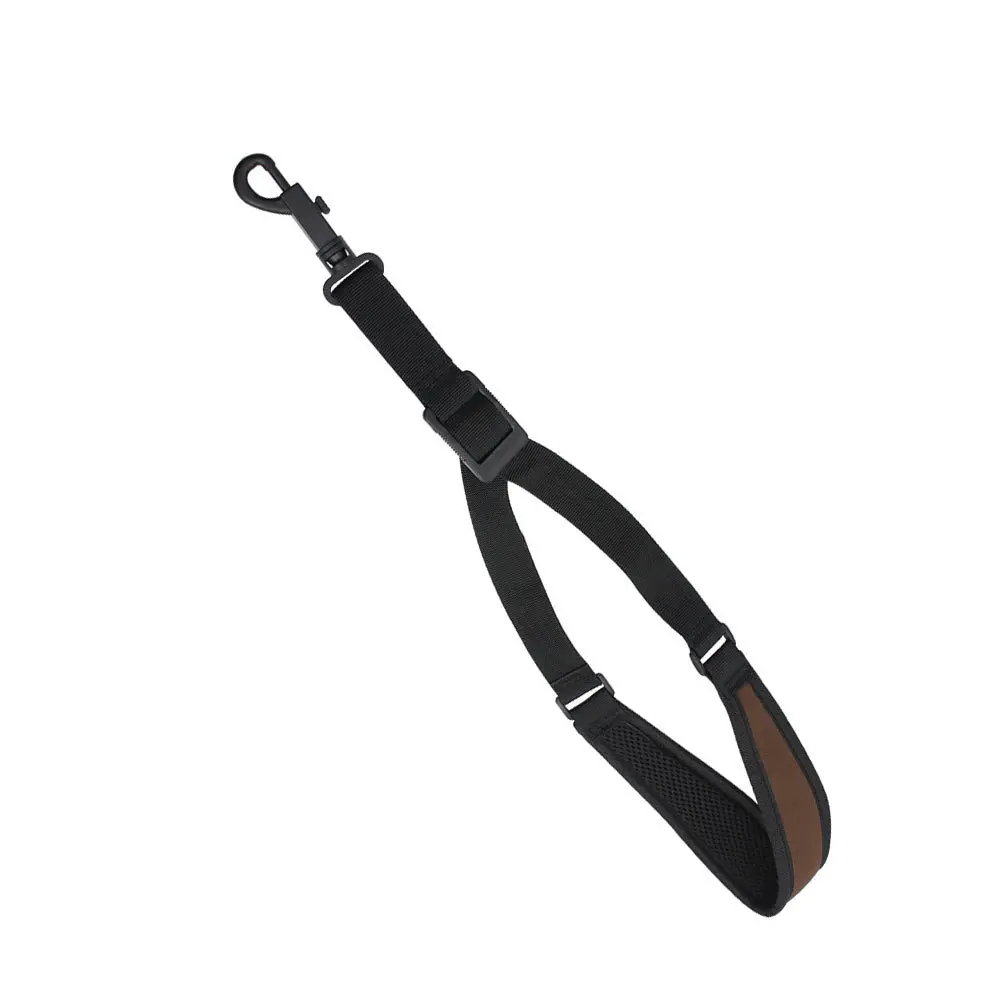 1 stuks saxofoon rugband verstelbare comfortabele schouderriem lamsvacht nekkussen ergonomisch ontwerp stressverminderende saxofoon