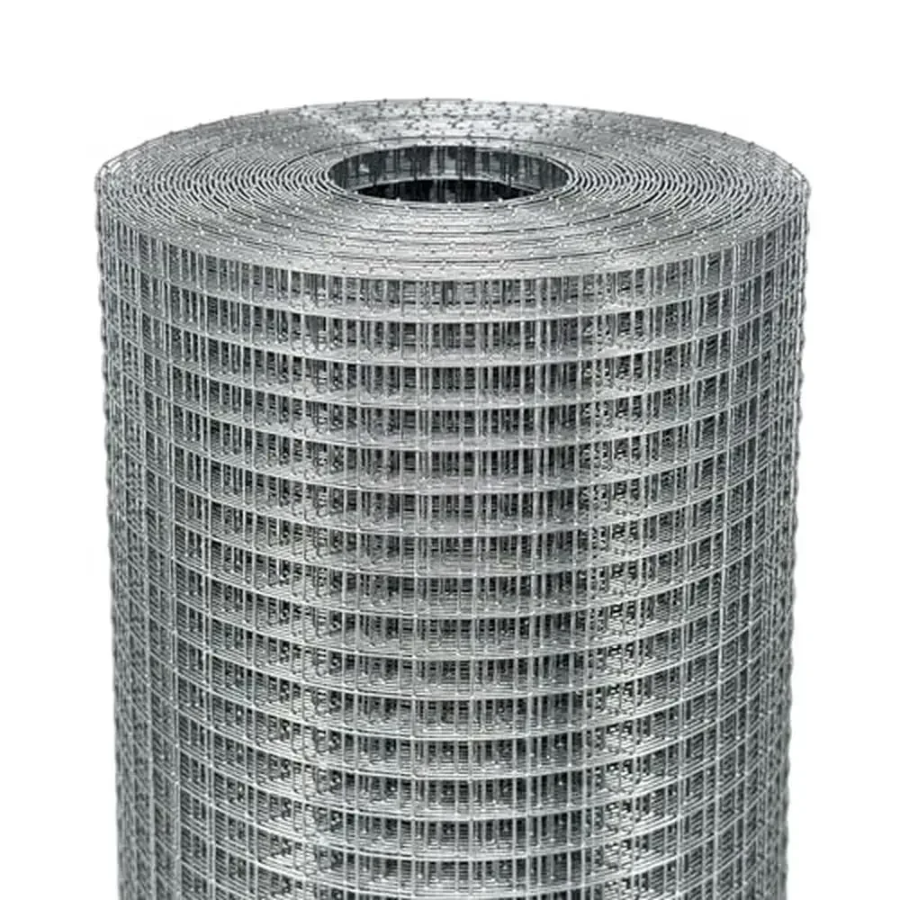 

Wire Mesh Roll Fence 1/2 inch x 4ft x 50ft 19-Gauge Galvanized Hardware Cloth Chicken Rabbit Garden Snake Fence Wire Coop Veg
