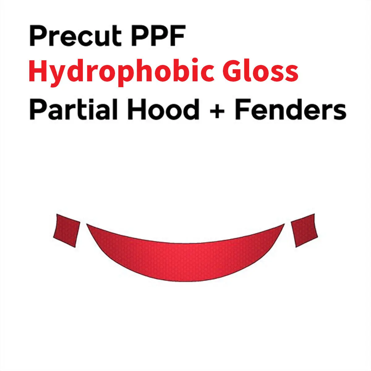 

Partial Hood Fenders Mirrors PreCut PPF Paint Protection Film DIY Clear Bra Kit for Nissan Qashqai 2017-2019