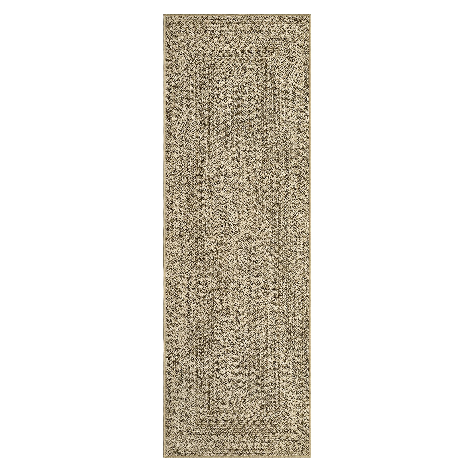 Area Rug Print Braided Area Rug Machine Washable Rug for Living Room Farmhouse Solid Printed Weaving Carpet Non-Slip Stain Resistant Accent Rug Floor Cover for Home Decor