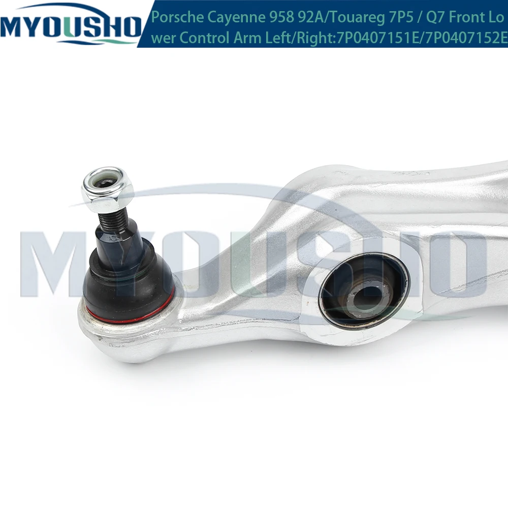 Myousho For Porsche Cayenne 958 92A VW Volkswagen 7P5 Audi Q7 4LB Front Lower Suspension Track Control Arm 7P0407151E