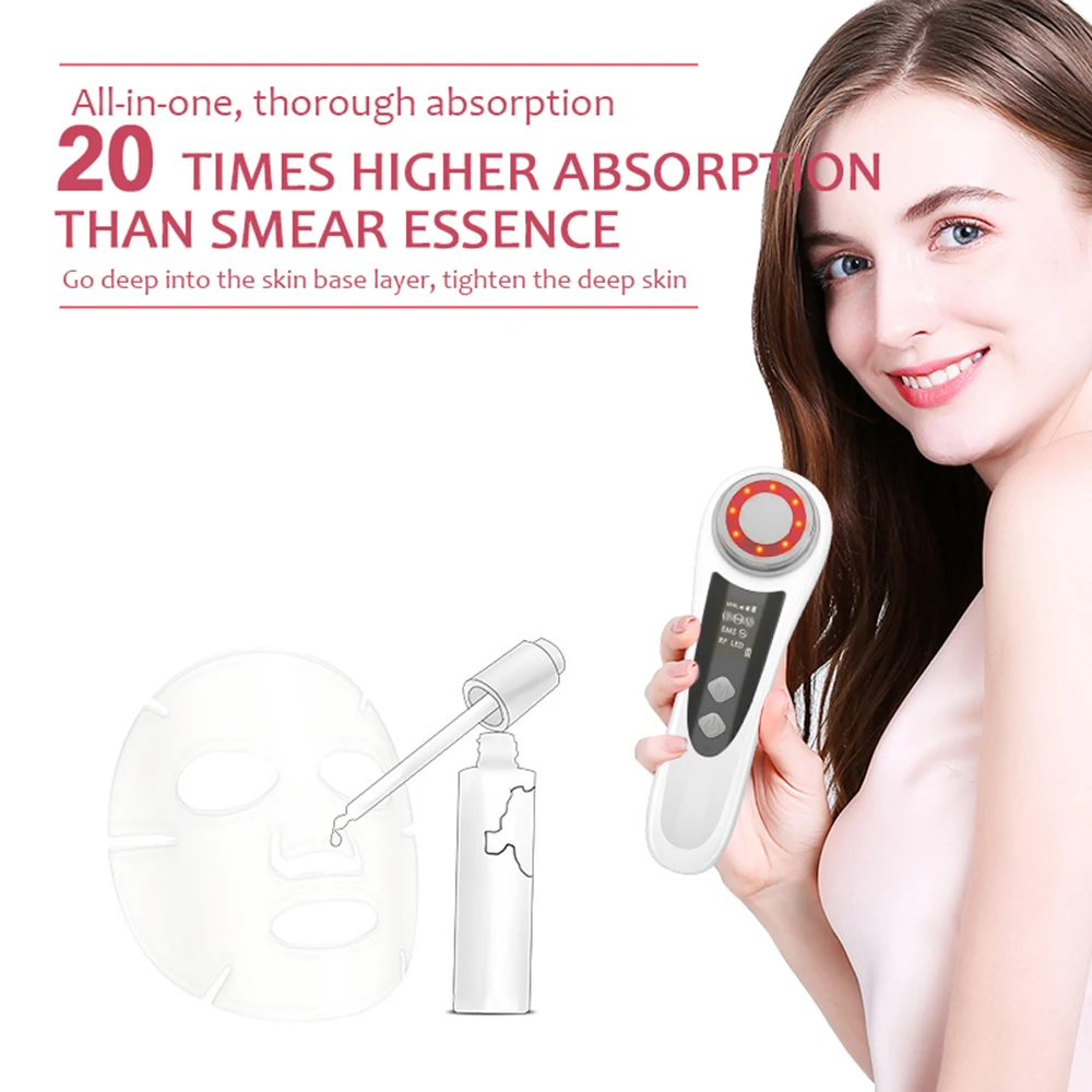 Skin beauty tool Electric Facial Massager Anti Aging Skin Rejuvenation Therapy Reduce Wrinkle Man Woman Beauty Tool