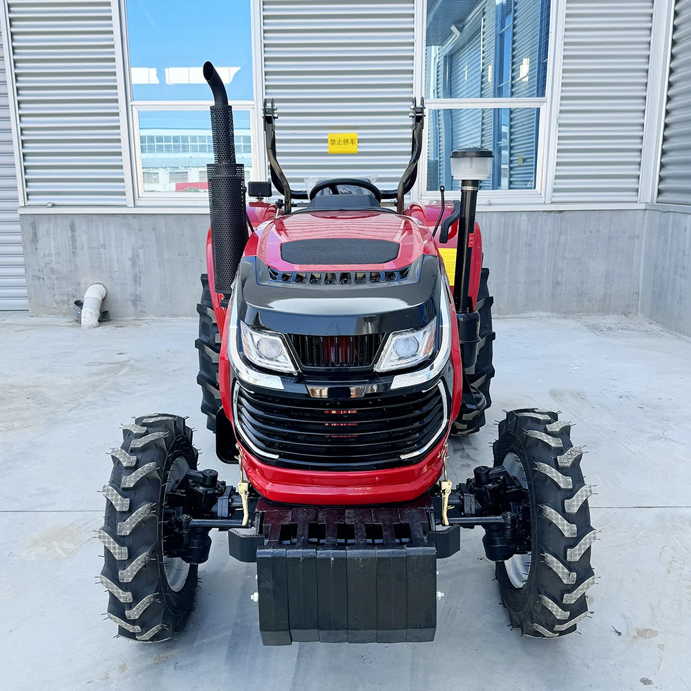 50馬力の小型トラクター、4WD農用トラクター、フロントエン - Tractor Backhoe のレビューと価格