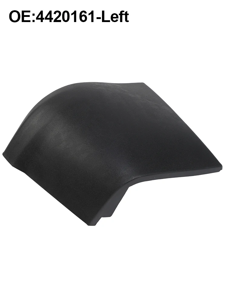 Black Bumper Corner Cap Plastic Material Enhanced for impact Protection Left Right Compatibility No Modification Required