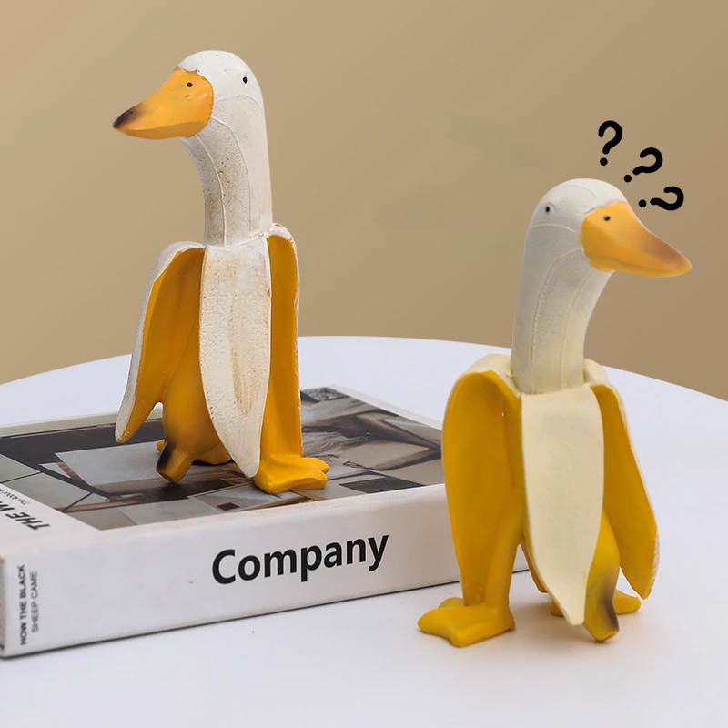 

Banana a friend duck cute creative decoration home decoration