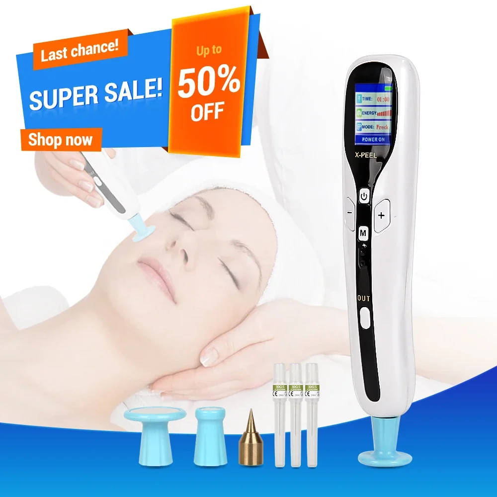 50% OFF Professional 2 In 1 Ozone Plasma Pen Mole Removal Pen