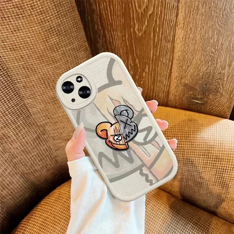 For Funda iphone 15 14 13 12 11 Pro 15Pro 14Pro Max 7 8 Plus X XR XS Max XSMax SE 2020 2022 Case Cover Luxury Leather Phone Case