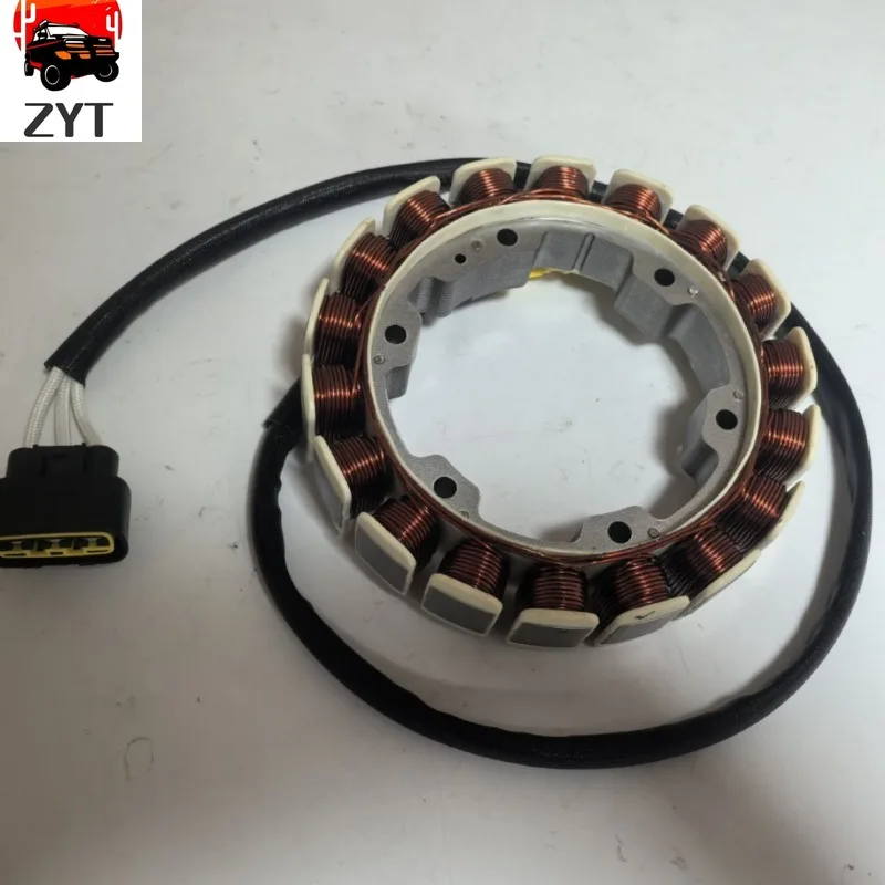 Generator Ignition Stator Coil 6EK-81410-00 6EK-81410 6EK-81410-00-00 For Yamaha 115 HP 2-Stroke Outboard Engine 2014–2022