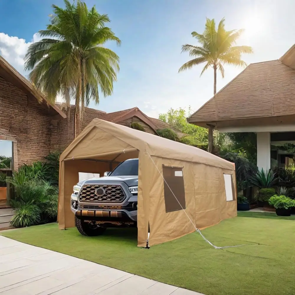 10x20 ft Heavy Duty Outdoor Party Tent Canopy Gazebo Carport Shelter, Customized