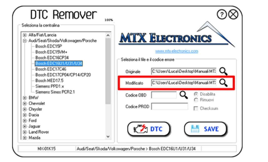 Newest DTC Remover 1.8.5.0 For KESS KTAG FGTECH OBD2 Software MTX DTC Remover 1.8.5 Keygen Full Unlimited Software for Window 7