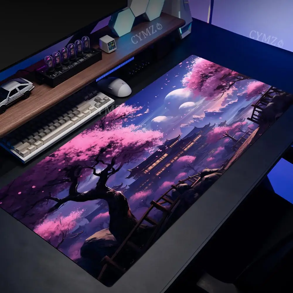 

Романтический фэнтезийный пейзажный дизайн, большой коврик для мыши, настольный коврик, офисный коврик, аксессуары для ПК, расширенный коврик, игровые коврики, коврики для мыши, ковер