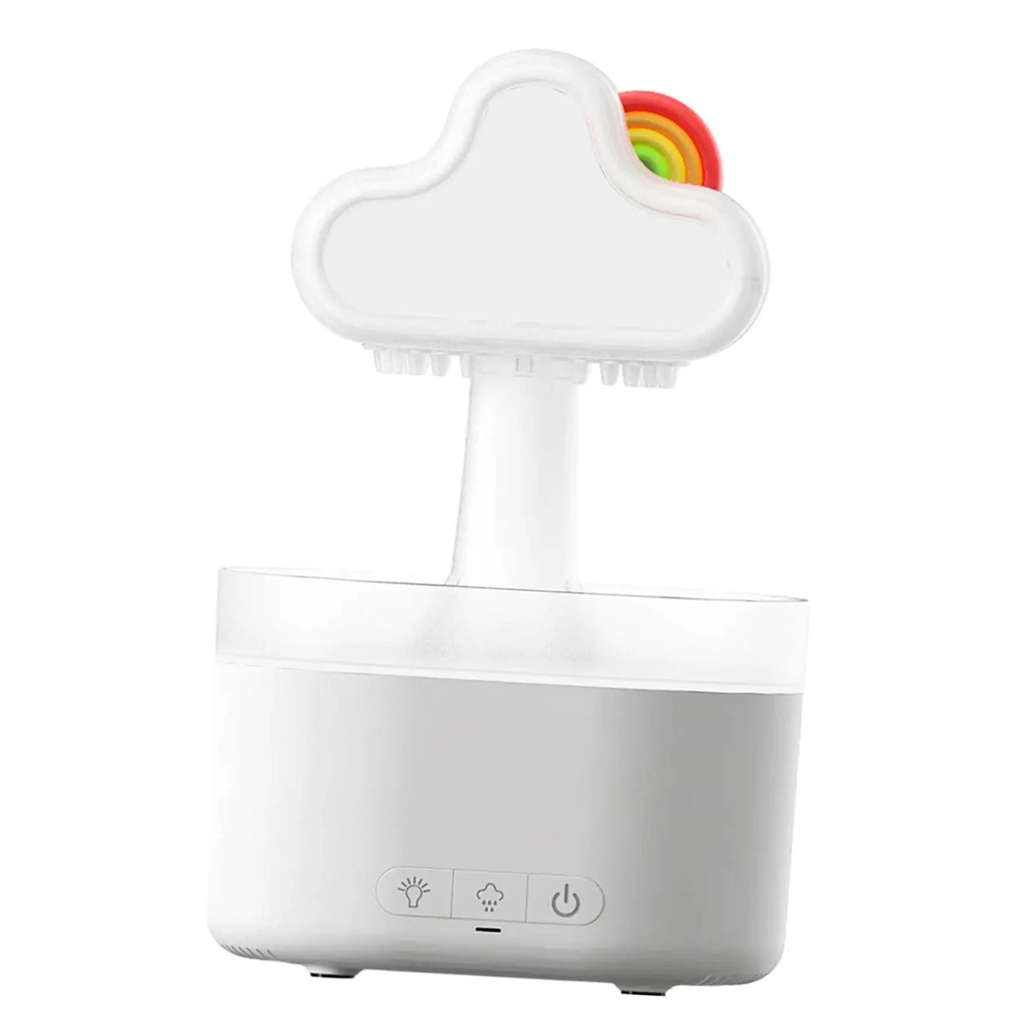 Mist Humidifiers with Water Droplets Auto Shut Off Portable Personal Air Humidifier with Lights  Hotel SPA Table Decor Office