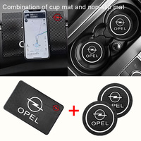 Silicone water coasters, anti-slip pads for mobile phones, auto parts For Opel Insignia Astra Antara Meriva Zafira H G Corsa