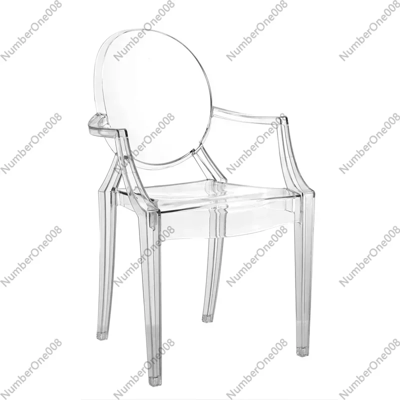 Personal Minimalist Acrylic Chairs Prefabricated House Ghost Modern Lounge Chairs Relaxing Outdoor Muebles Home Decor SY50LC