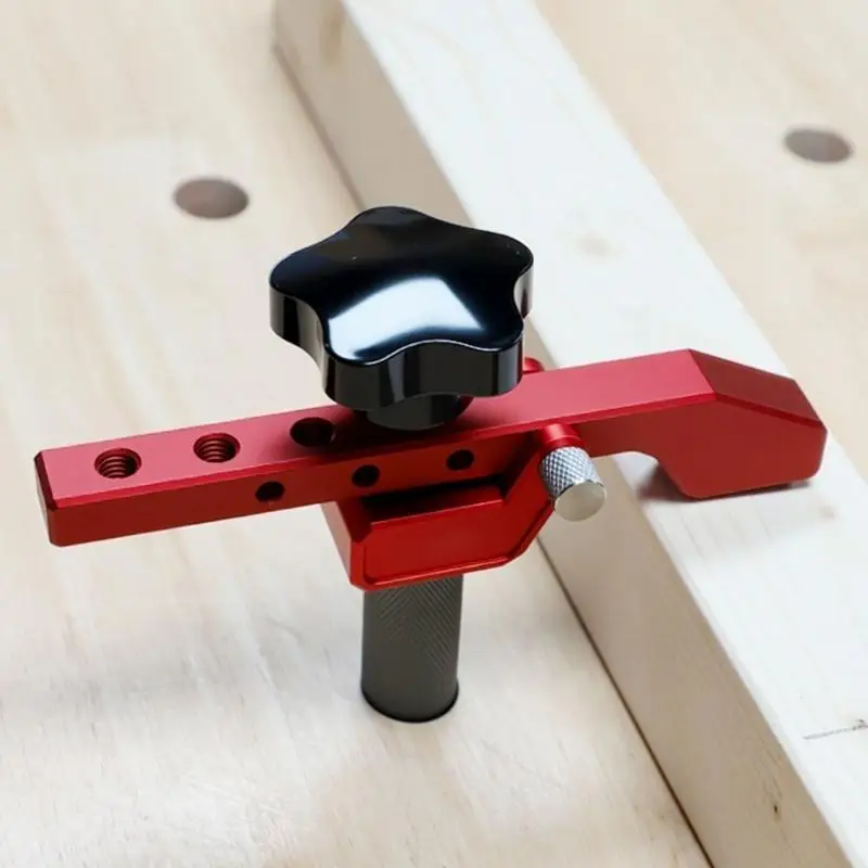 مقاعد R9uf مقاعد الكلاب 19/20 مم مشابك ثقب الكلاب لعمل الخشب من الألومنيوم القابل للتعديل مشابك الكلاب التمثيلية ل MFT طاولة MFT #2