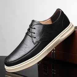 Genuine Leather men shoes lace up Breathable Casual Men oxfords  Shoes Man Moccasins Driving Brand men shoes Desginer