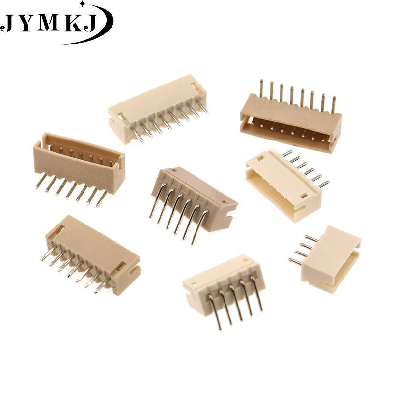 20Pcs ZH 1.5mm 2/3/4/5/6/7/8/9/10/11/12 Pin Terminals Plastic Shell Male Plug Connector ZH1.5 2P 3P 4P 5P 6P 7P 8P 9P