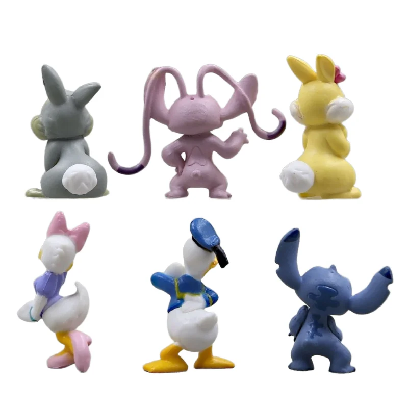 ديزني الإصدار الجديد محشوة اللعب زوجين مجموعة Squealer أرنب تحصيل أرقام عيد ميلاد الفرح حقيبة الهاتف المحمول الزينة