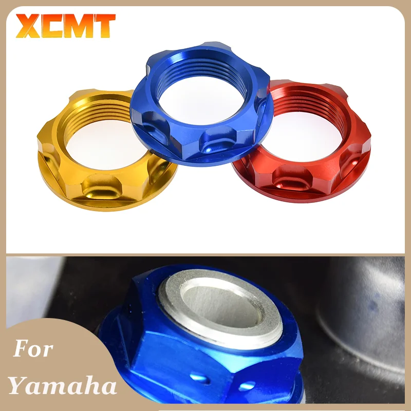 CNC Steering Stem Top Yoke Nut For Yamaha YZ426F YZ125X YZ250X YZ250FX YZ450FX WR250F WR450F YZ YZ250F YZ450F YZ125 YZ250 YZ400F