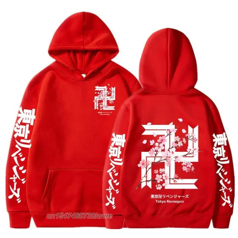 Anime Tokyo Avengers Printed Hoodie Men/Women Streetwear Sweatshirt Oversized Pullovers Harajuku Boys Girls Tops Clothes