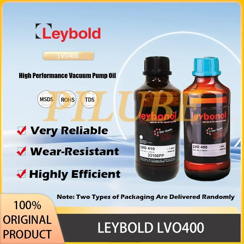 LEYBOLD LVO400 High-Performance Vacuum Pump Oil for High-Temperature Applications and Precision Equipment Original Product