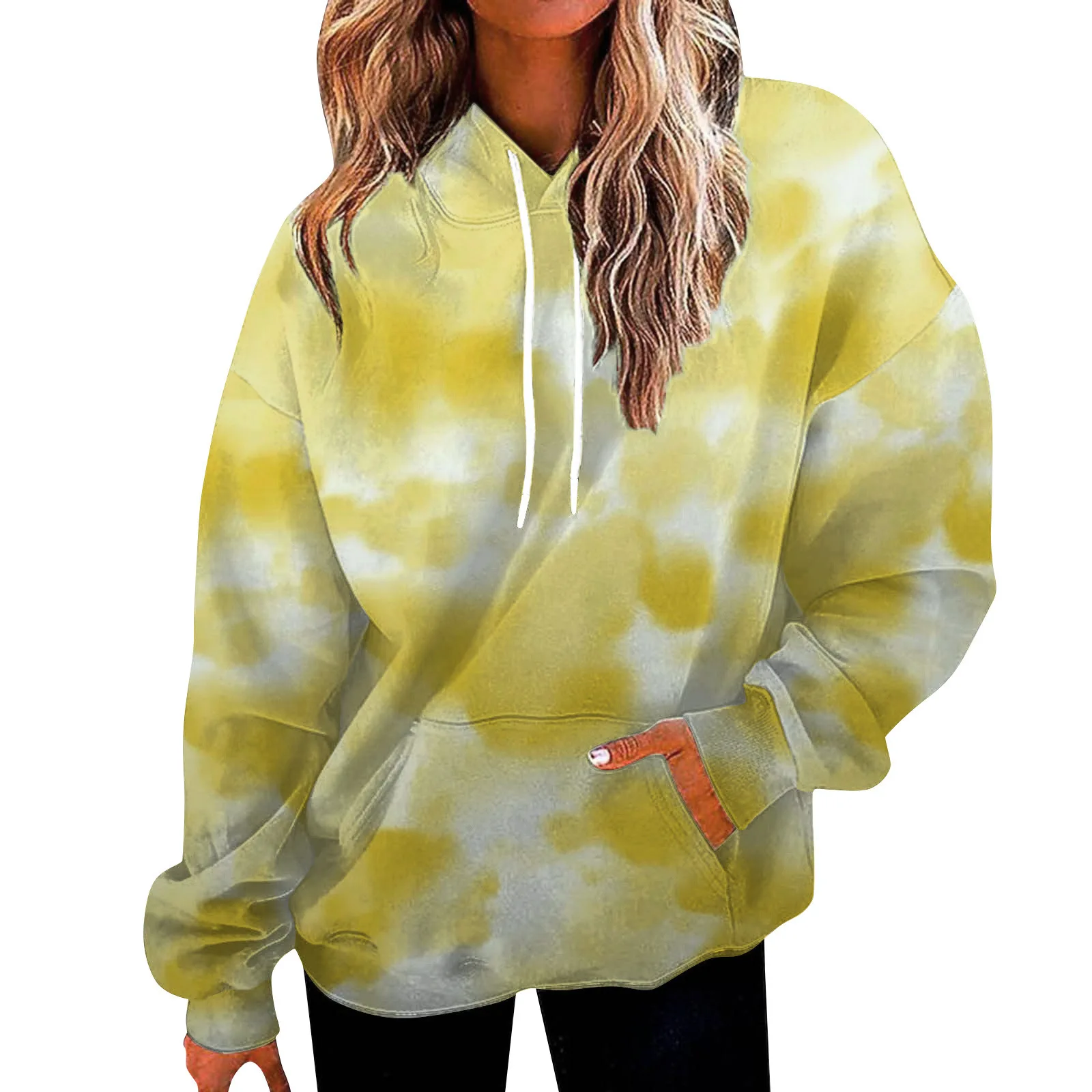 2024 New Product 3D Printed Women's Hoodie Urban Leisure European and American Printed Floral Hoodie Hoodie for Women