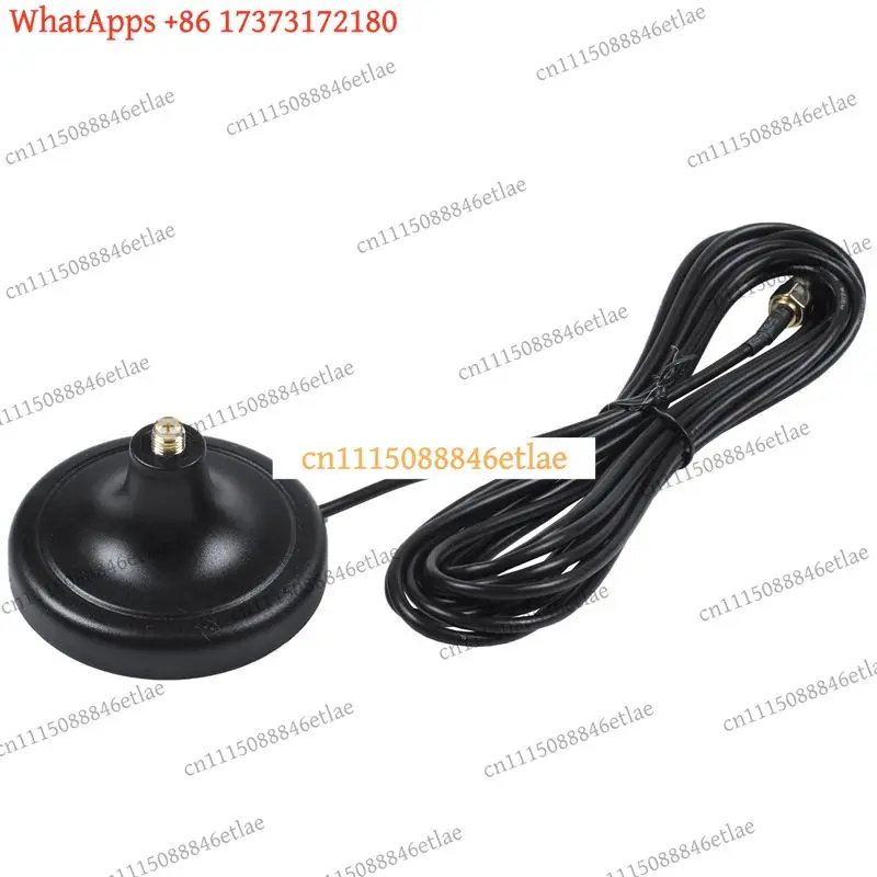 k3 3m RP-SMA Male to Female Coaxial Extension Cable Pure Copper Shielded Magnetic Base for WiFi Router 50Ω Low Loss