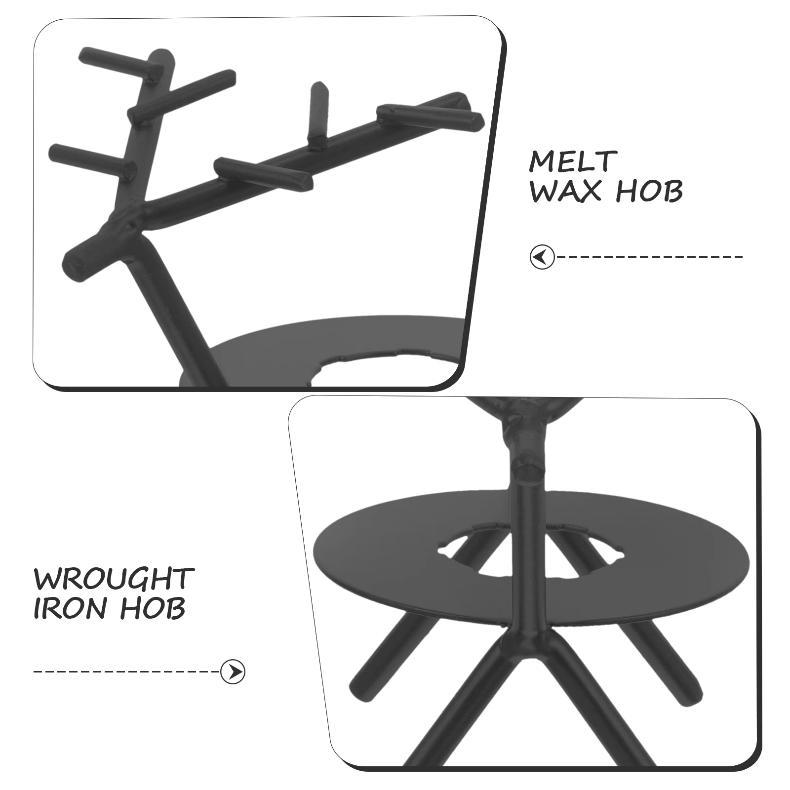 

Iron Sealing Furnace Vintage Home Decor Compact Size Smooth Surface Easy Clean Durable Material Melting Tool Wax Seal