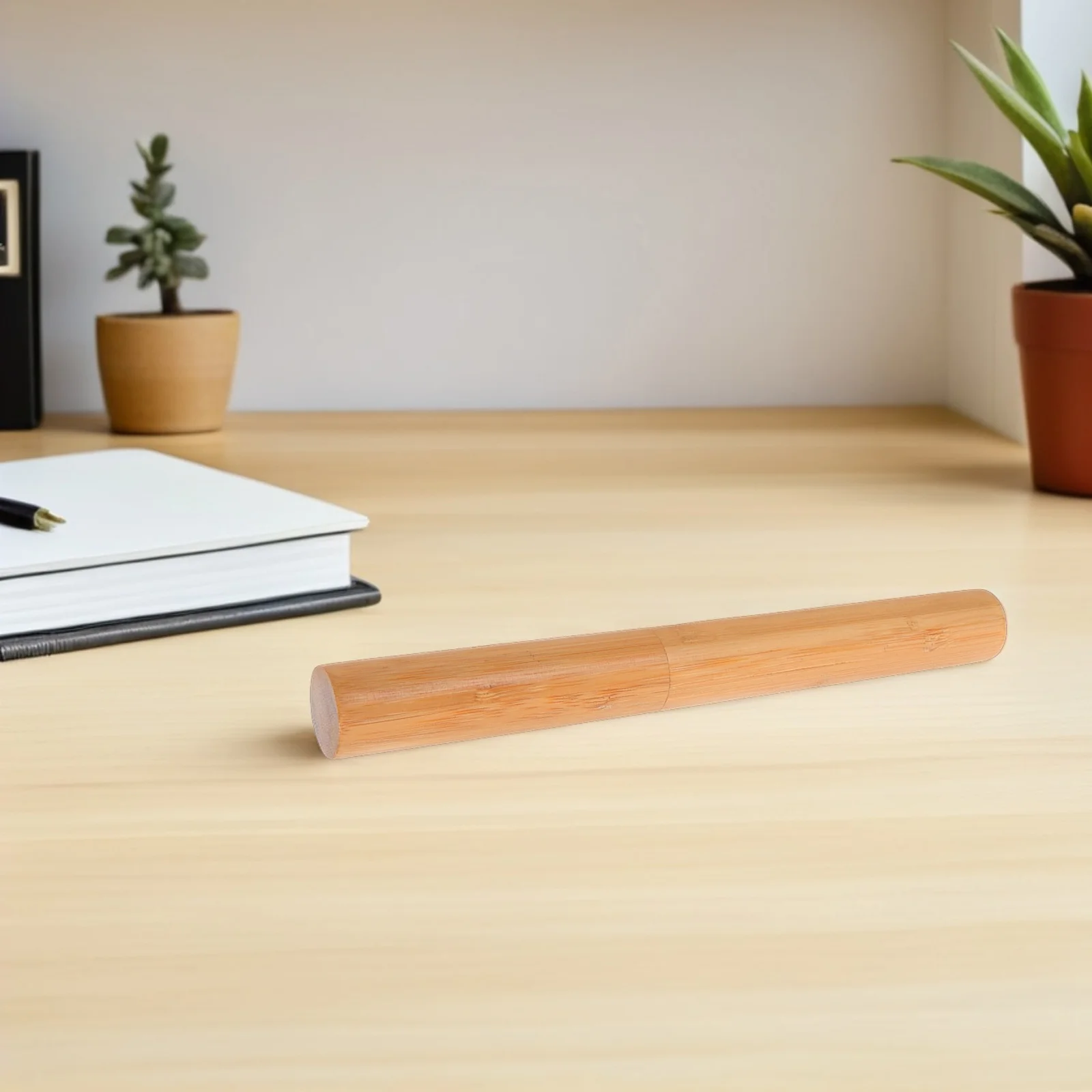 Bambus-Dokumentenaufbewahrungsröhre, wasserdicht, zylindrisch, Posterträger, Papier-Versandröhre für Zertifikate, Kunstwerke, Zeichnungen, Reisen