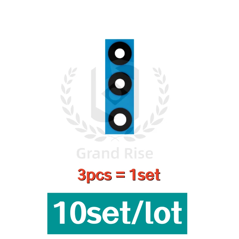 10 Juegos Lente Vidrio Cámara Trasera Para Samsung Galaxy A03 A04 A04E A04S A05 A05S A54 A55 A56 A145P A146P M34 S24Fe S25 S25Edge Lente 4