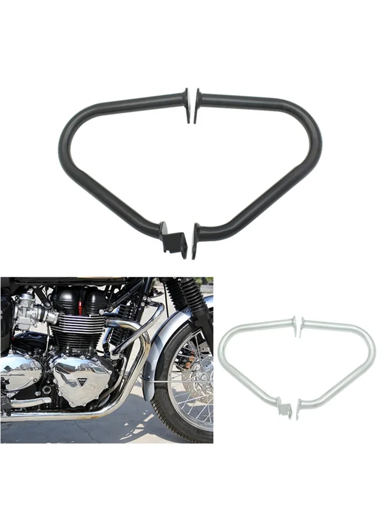 Ochraniacz silnika motocyklowego, gmole, rama ochronna, boczne osłony na Triumph Bonneville T100/SE T100 2001-2015 — zdjęcie 2