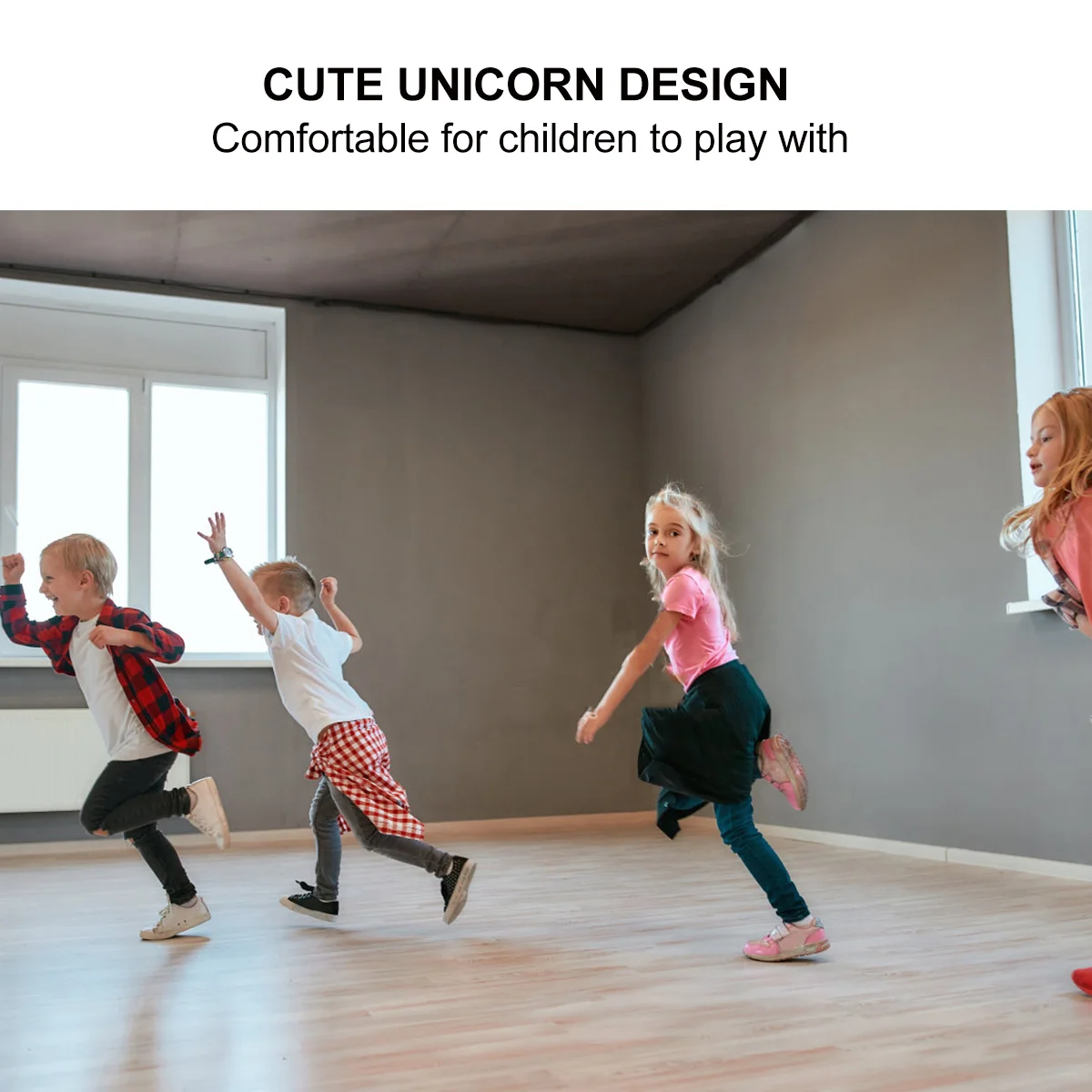 ساعة يونيكورن للأطفال مصنوعة من مواد عالية الجودة بتصميم حيوان لطيف وحزام إدارة الوقت للأطفال للمدرسة #4