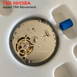 2024 Spring NH38A NH38 Watch Movement Automatic Self-winding 3 Hands 24 Jewels High Quality Mechanical Watches Accessory Parts