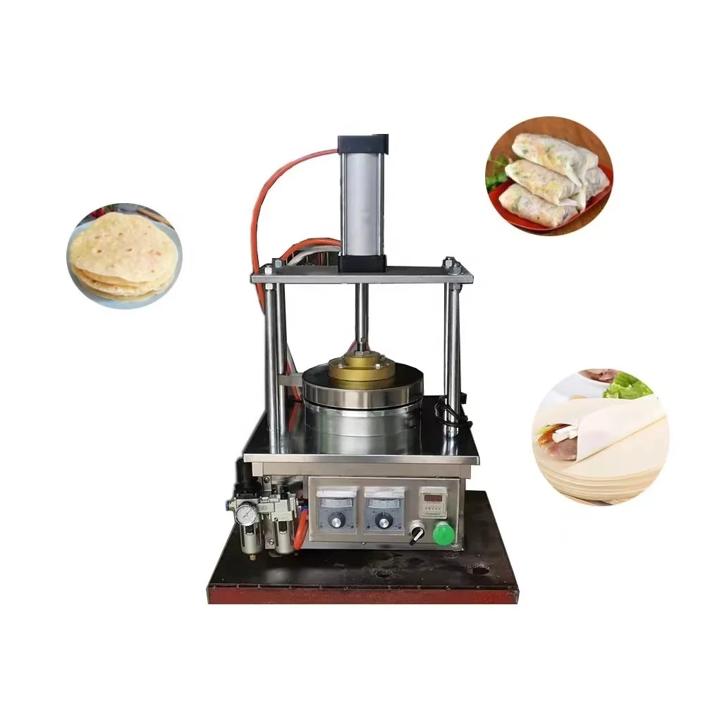 

Automatic Pressing Dough Rolling Flour Tortilla Making Machine Pizza Dough Pressing Machine