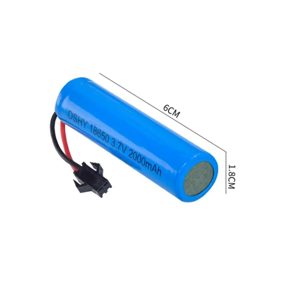 Akumulator / kabel ładujący 3,7 V 2000 mAh do części do łodzi RC 806 Akumulator sm-2p Wtyczka