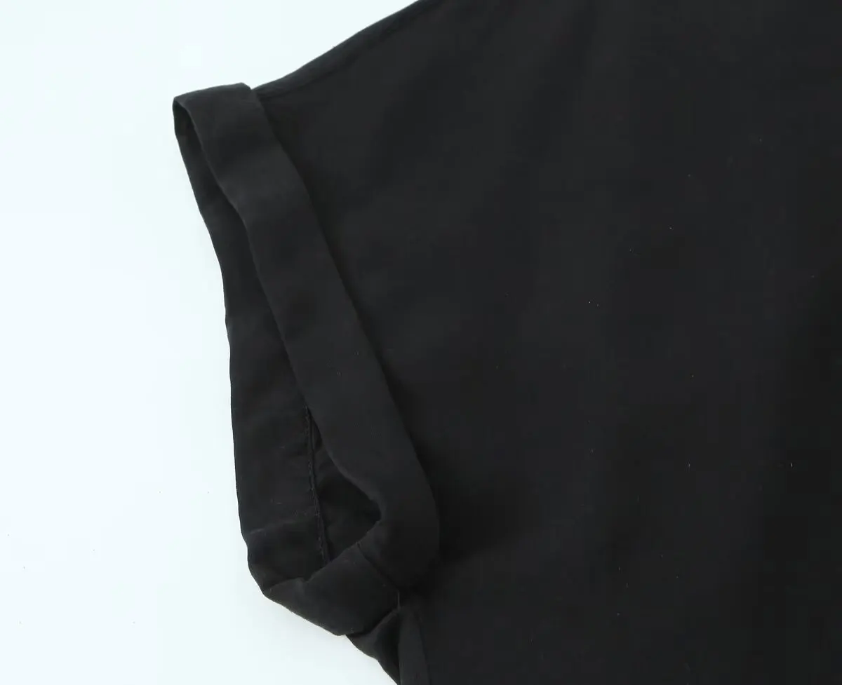 HH Summer Women's Casual Shirt Jumpsuit Solid Short Sleeves Lapel Single-breasted With Pocket Loose Fashion Simple Onesie