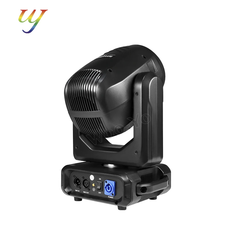 200 واط شعاع يتحرك رئيس الضوء مع فتحة التركيز التلقائي الحدث بار الحدث مرحلة صغيرة تتحرك رئيس الضوء