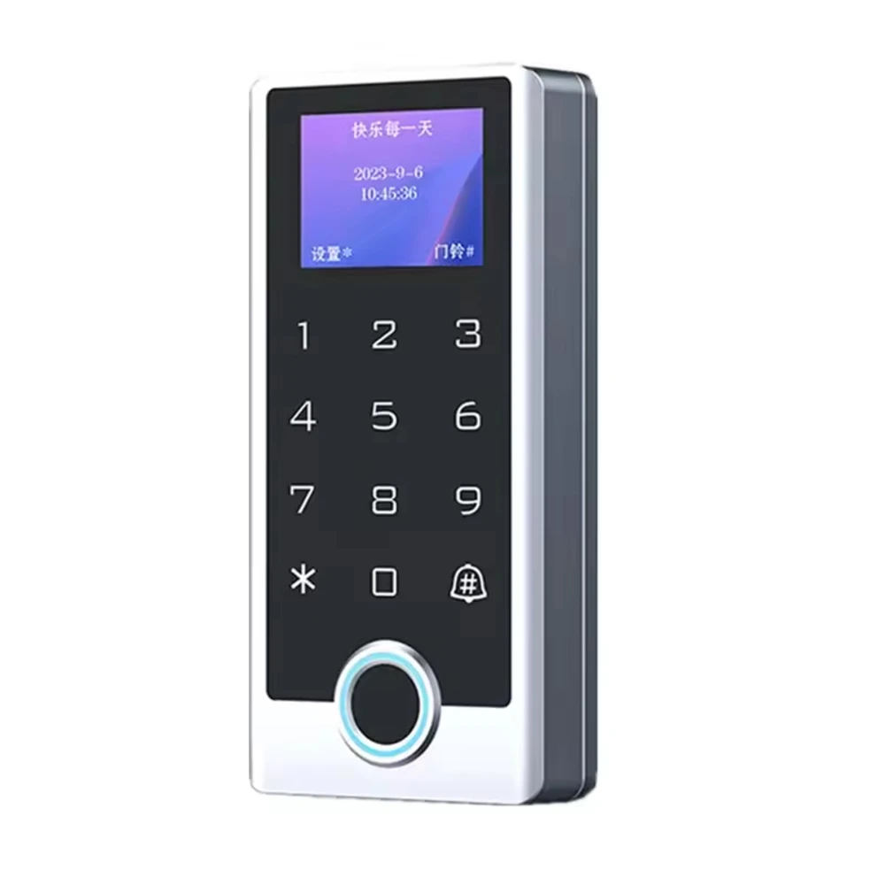 Economic 10,000 Large User Capacity IP66 Tuya Smart WIFI 2.4G Access Control with OLED Screen Used for Door Entry System