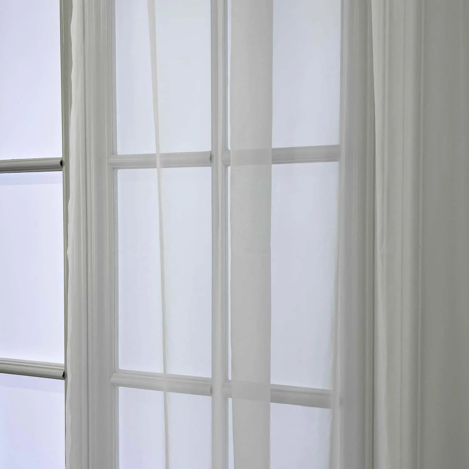 White Rose Embroidered Voile Curtain For Living Room Wedding Party Decoration Romantic Pastoral Country Bay Window Drapes Tende