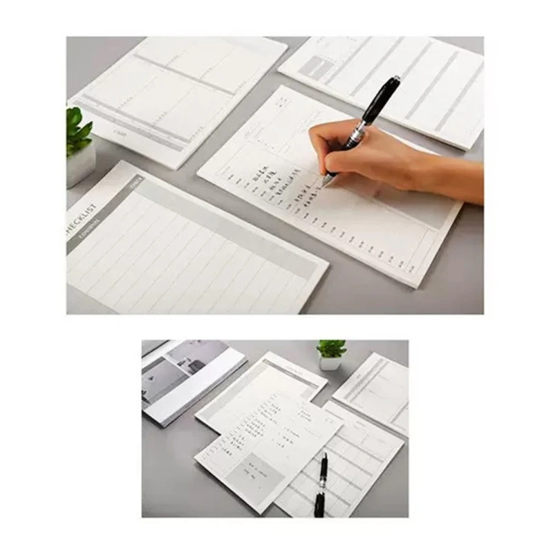 Compacto e Durável Gestão Executiva Notebook, Business Planner com Rasgo Página para Planejamento e Lembretes