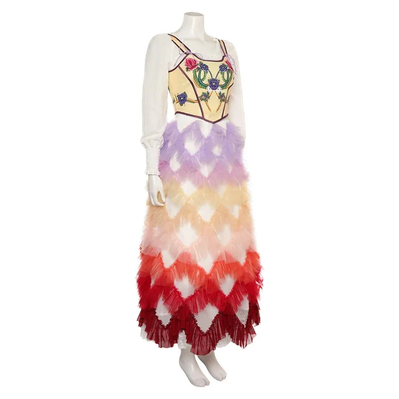 게임 루시 그레이 베어드 코스프레 의상 드레스 성인 여성 판타지아 탑 스커트 의상 할로윈 카니발 파티 변장 역할 정장