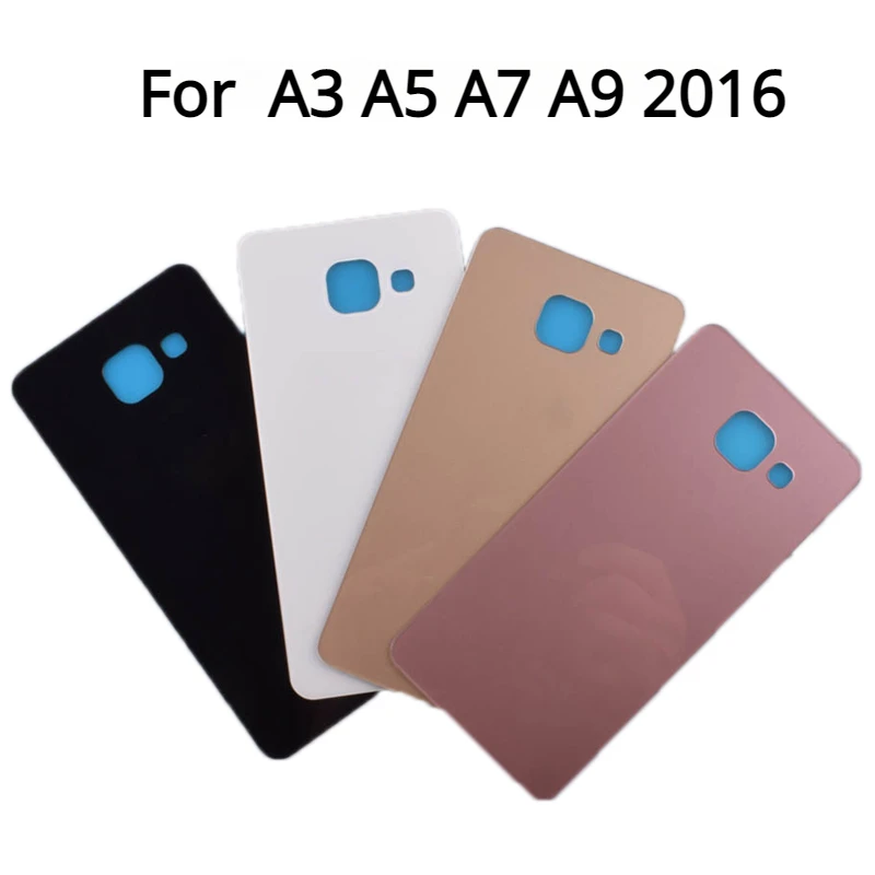 New Housing For Samsung Galaxy A3 A5 A7 A9 2016 A310 A510 A710 A910 Back Battery Cover Rear Door Case with Sticker