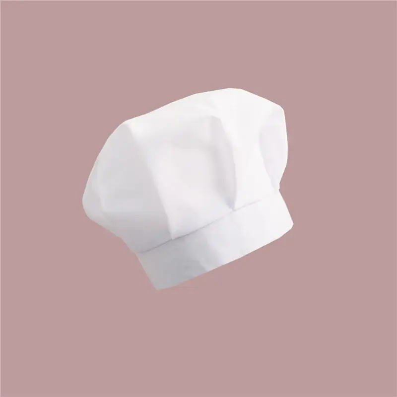 2Pcs Cute Baby Chef Apron and Hat Infant Kid White Cook Costume Photography Prop Newborn Photography Baby Accessories