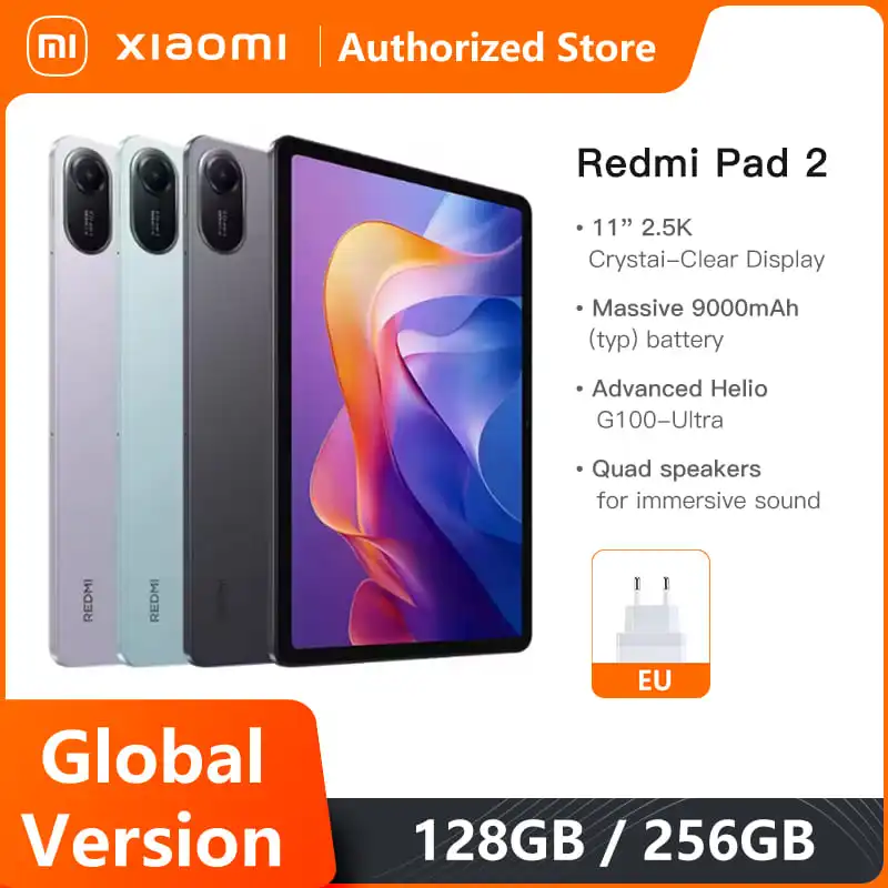 Глобальная версия Xiaomi Redmi Pad 2