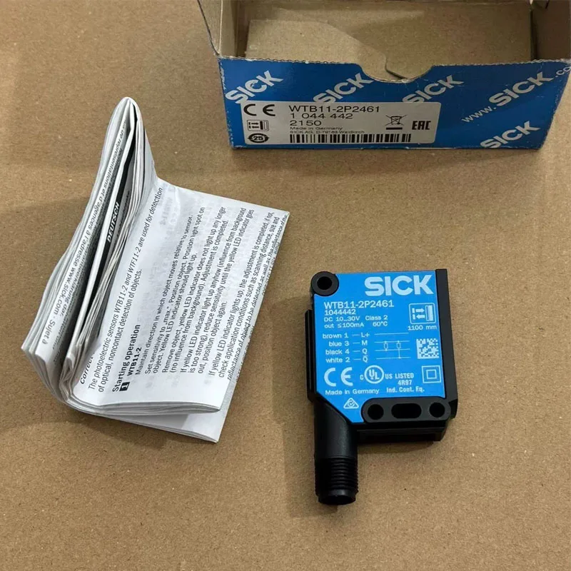 Brand new original genuine diffuse reflection photoelectric sensor WTB11-2P2461 （1044442）Photoelectric switch sensor