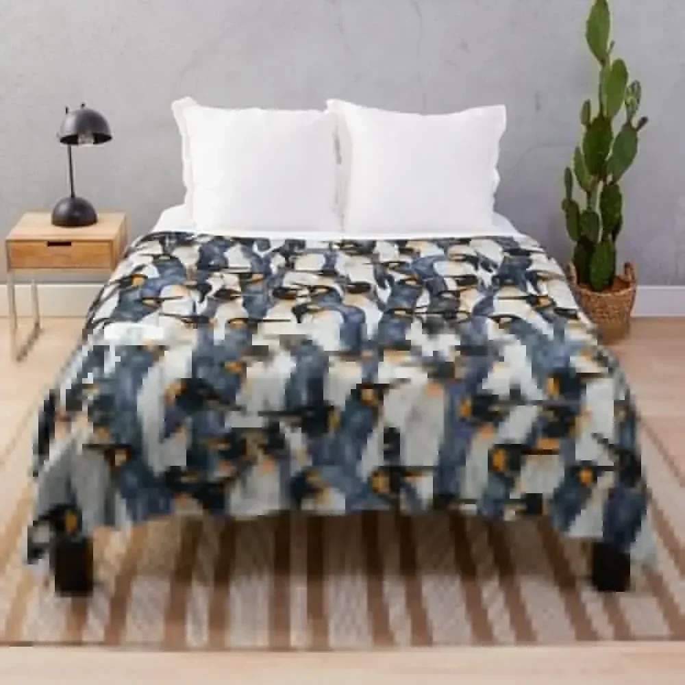 

Singing Penguin Throw Blanket Warm Throw Blanket Gift for Anniversary