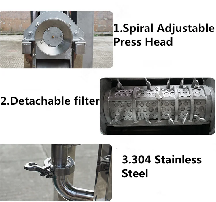 Espremedor de limão industrial com motor universal, máquina extratora de suco de frutas para uso comercial